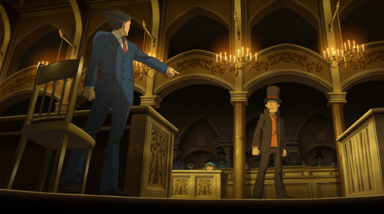 Professor Layton vs Phoenix Wright: Ace Attorney (Nintendo 3DS)