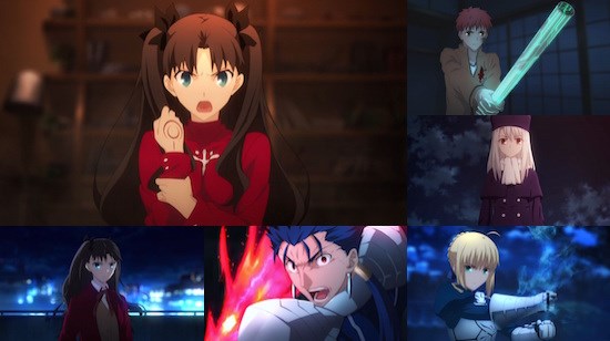 Fate/Stay Night: Unlimited Blade Works Eps. 0-3