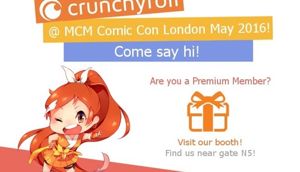 Crunchyroll to attend MCM London Comic Con and Hyper Japan 2016