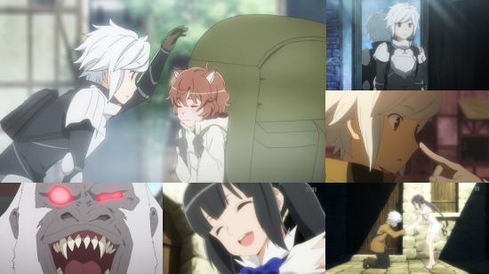 Is It Wrong to Try to Pick Up Girls in a Dungeon? - Eps. 1-4