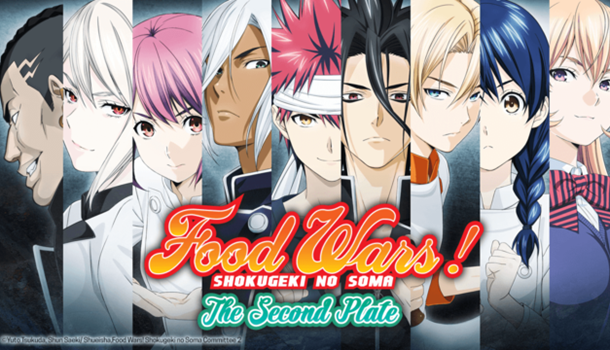 Crunchyroll stream The Highschool Life of a Fudanshi, Sweetness and Lightning, more Food Wars this summer