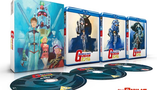 Anime Limited to release web store exclusive Mobile Suit Gundam Movie Trilogy Blu-ray