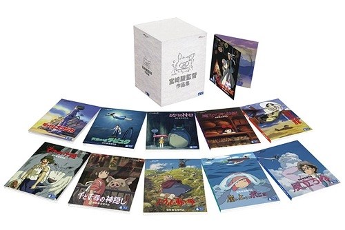Hayao Miyazaki Box Set appears on Amazon UK