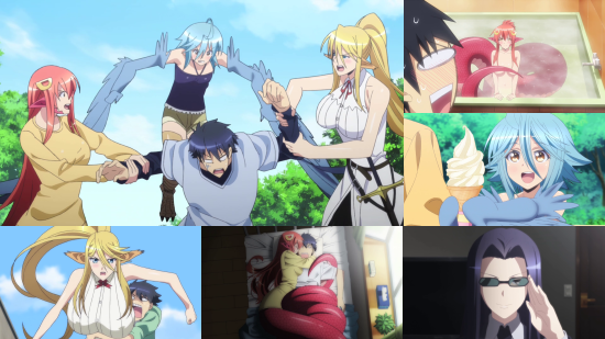 Monster Musume: Everyday Life With Monster Girls - Eps. 1-4