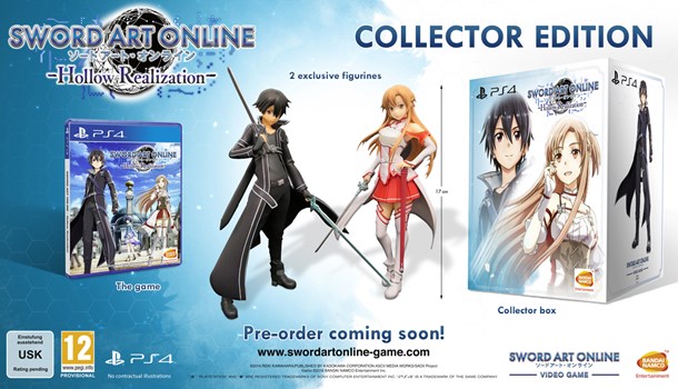 Sword Art Online: Hollow Realisation Collector's Edition revealed