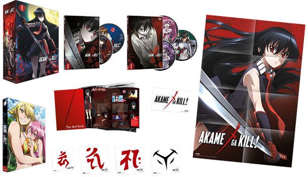  Akame Ga Kill: Collection 1: Premium Box Set [Blu-ray