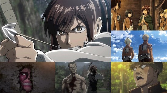 Attack on Titan Season 2 - Eps 1(26)-3(28)