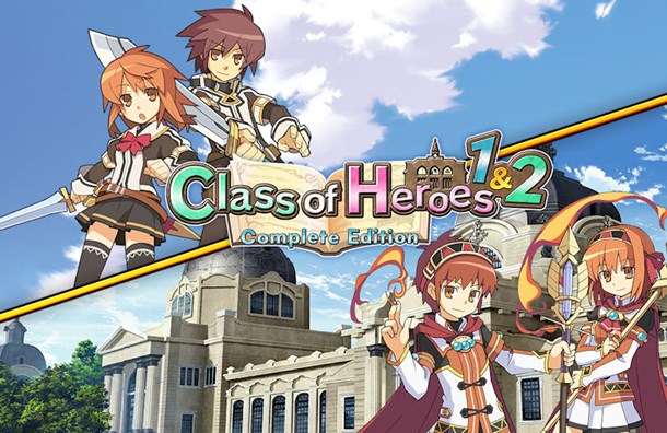 Class of Heroes 1 and 2 Complete Edition arrived April 26th