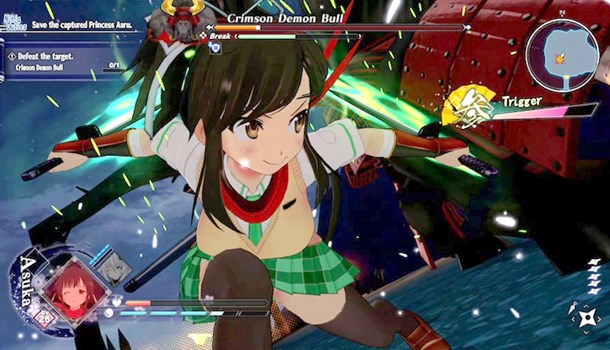 Neptunia X Senran Kagura