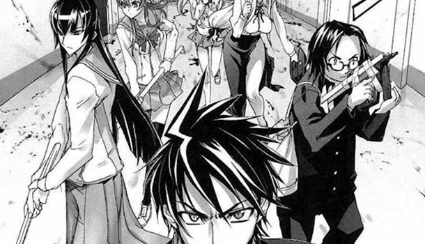 Highschool of the Dead  Manga 