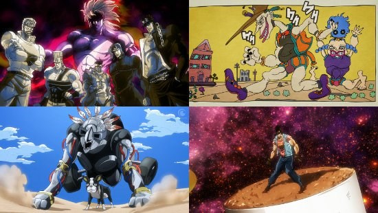 JoJo's Bizarre Adventure: Stardust Crusaders - Battle in Egypt - Eps. 1-3