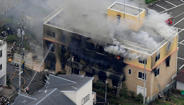 Arson attack on Kyoto Animation