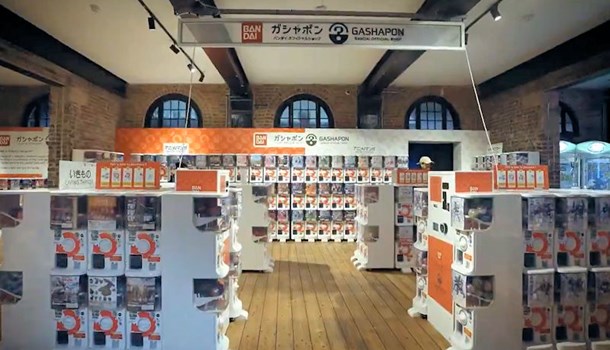 Bandai Namco Gashapon store coming to Birmingham