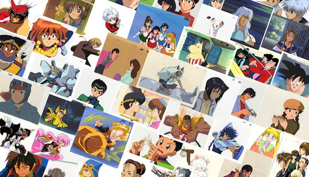 Online auction for anime cels on July 4th at 2pm