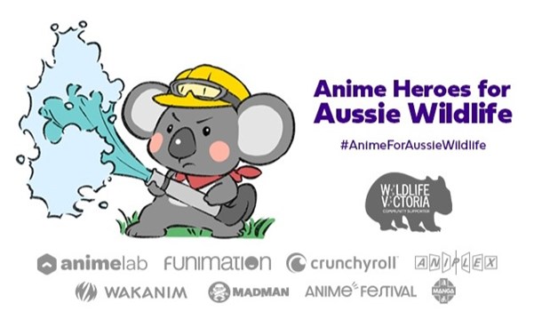 Crunchyroll Australian Bushfire Awareness GoFundMe
