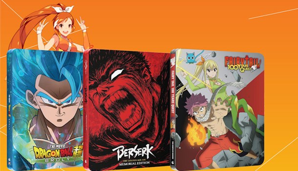 Crunchyroll Steelbooks available for Pre-Order