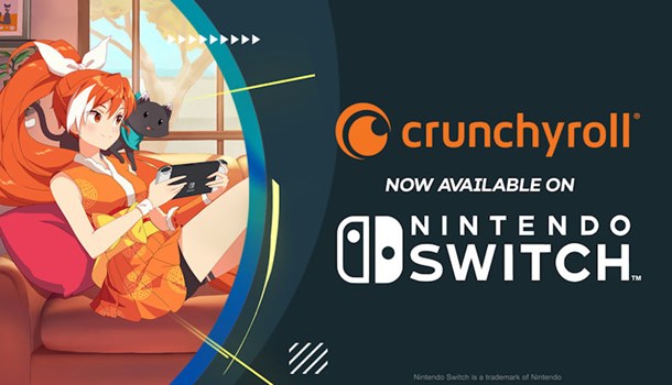 Crunchyroll arrives on Nintendo Switch