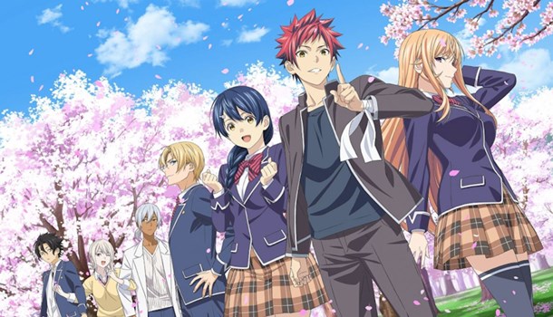 UK Anime Network - Food Wars! Shokugeki no Sama available on Netflix