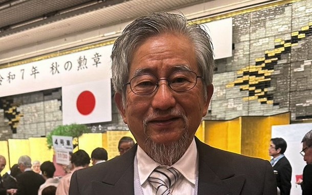 Go Nagai given award for Contribution to Japaense Culture