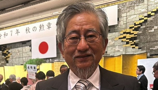 Go Nagai given award for Contribution to Japaense Culture