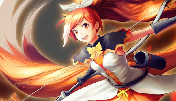 Crunchyroll announce Hime mascot collaboration with Grand Summoners RPG
