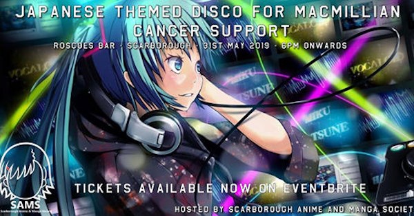 Japanese theme disco in aid of Macmillan Cancer Support