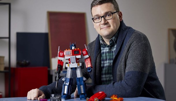 Lego takes on Optimus Prime