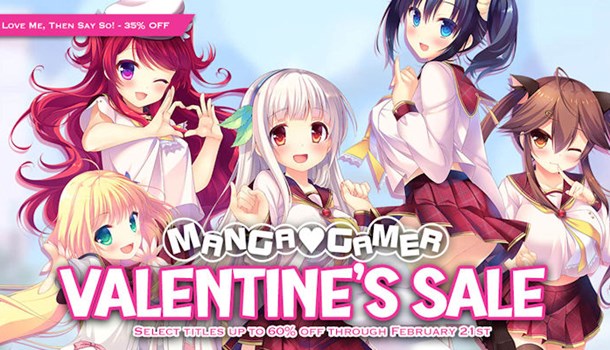 MangaGamer Valentine Sale on now