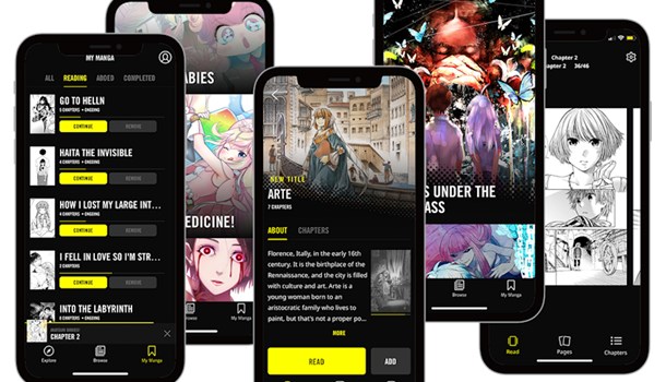 Brand new Mangamo digital manga subscription service is live
