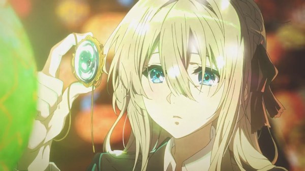 Violet Evergarden listed on Netflix