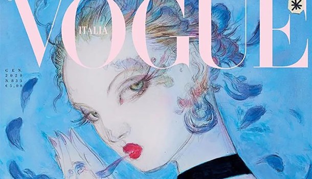Yoshitaka Amano makes Vogue cover