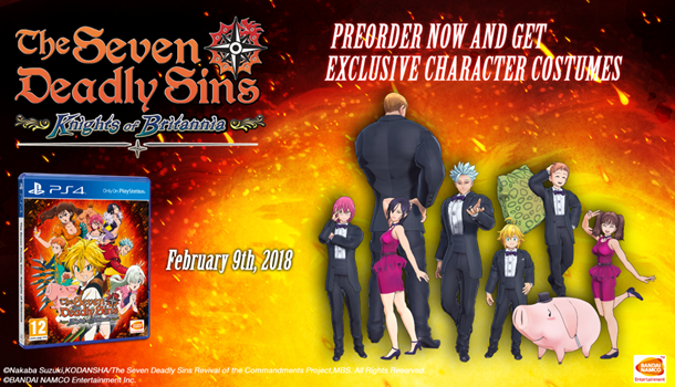 The Seven Deadly Sins: Knights of Britannia release date announced