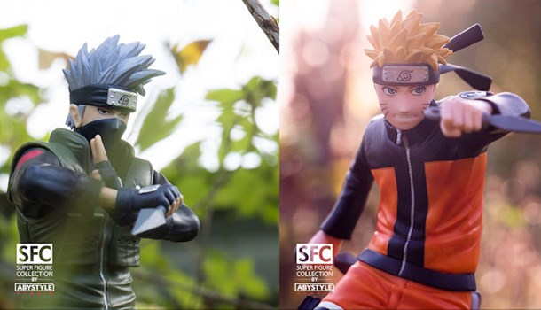 ABYstyle Studio Naruto and Kakashi Statues