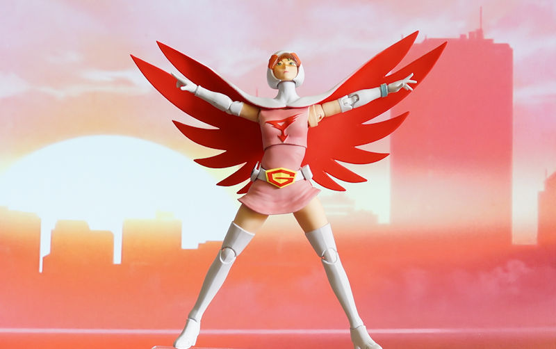キャラクター GATCHAMAN Jun The Swan 1/12 Amazon.com: Storm Collectibles 1/12 Scale Gatchaman Jun The