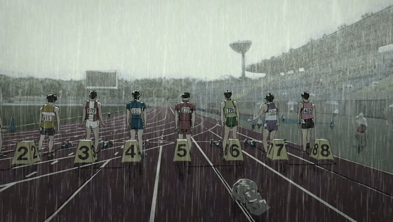 100 Meters - Racing in the rain