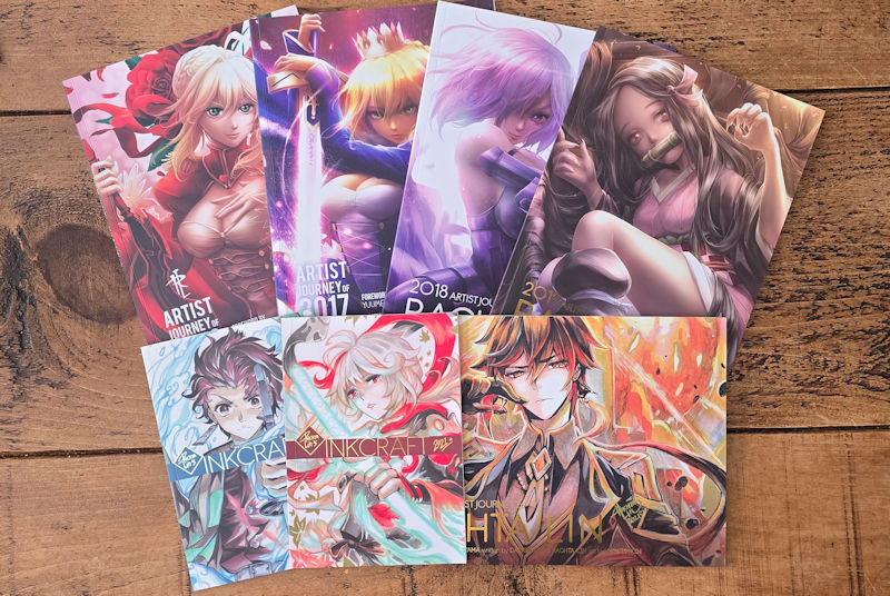 Rachta's artbooks