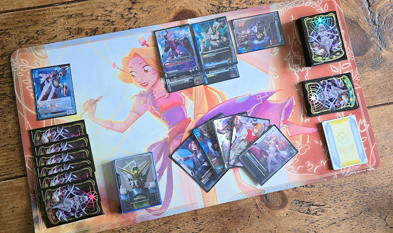 Gundam Card Game Layout