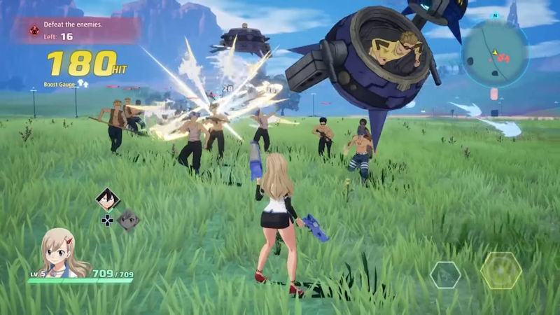 Edens Zero combat