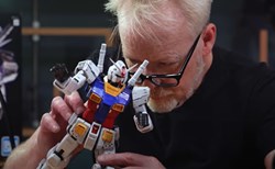 Adam Savage Gunpla build, in association with Bandai
