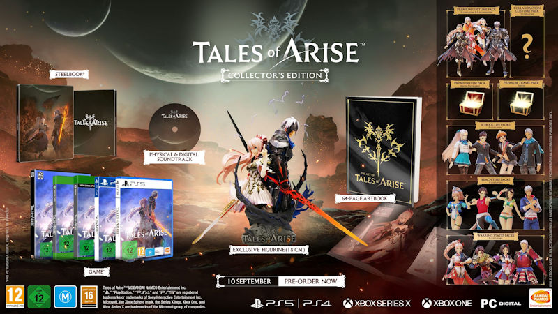 Tales of Arise: выйдет 9 Сентября.