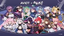 AVIOT announce collaboration earbuds with KazunaAI and Aogiri High School