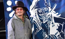 Johnny Depp gifted with a Captain Jack portrait by Eiichiro Oda