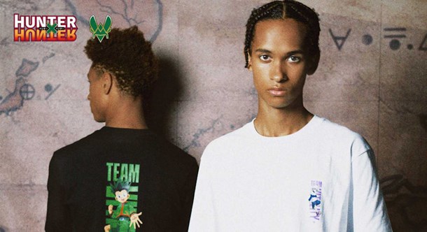 Team Vitality streetwear collection partners with Hunter x Hunter