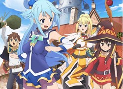 Konosuba series coming from Anime Ltd