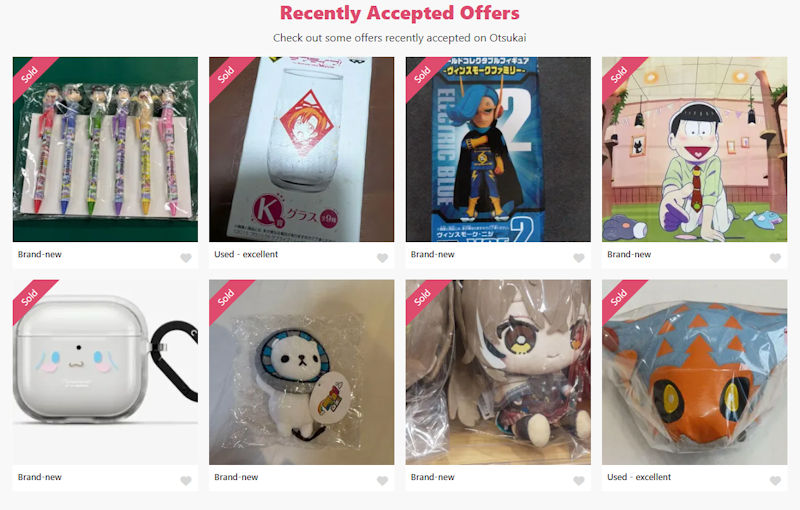 Otsukai Items