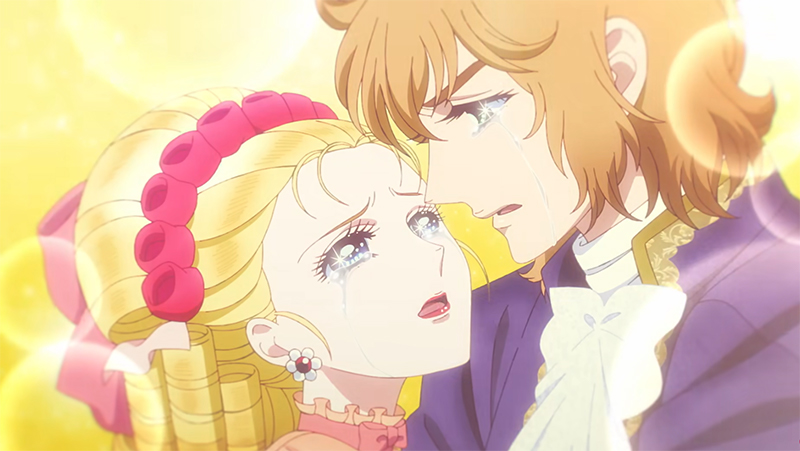 Rose of Versailles - Maria-Antoinette embraces Fersen