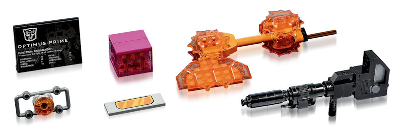 Lego Optimus Prime Accessories