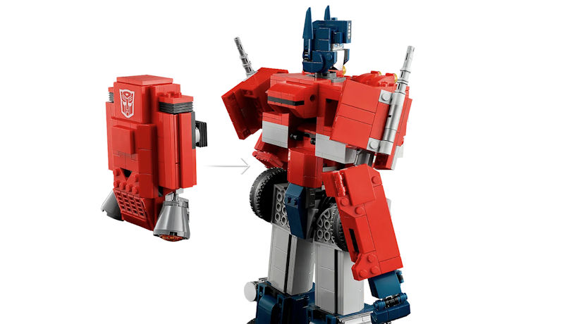 Lego Optimus Prime Backpack