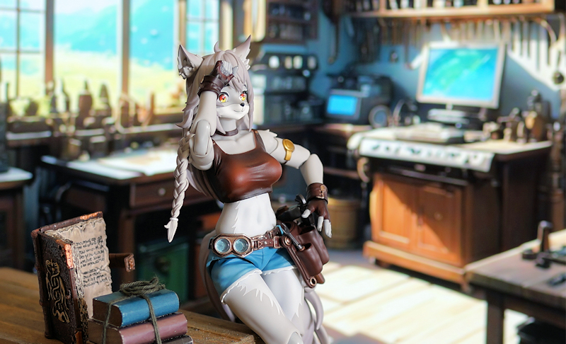 MysticLand Liya Alopex フィギュア LADo TOYS PRE-ORDER] LADoTOYS 1/12 ERA-001CL Liya Alopex CandyLand Ver